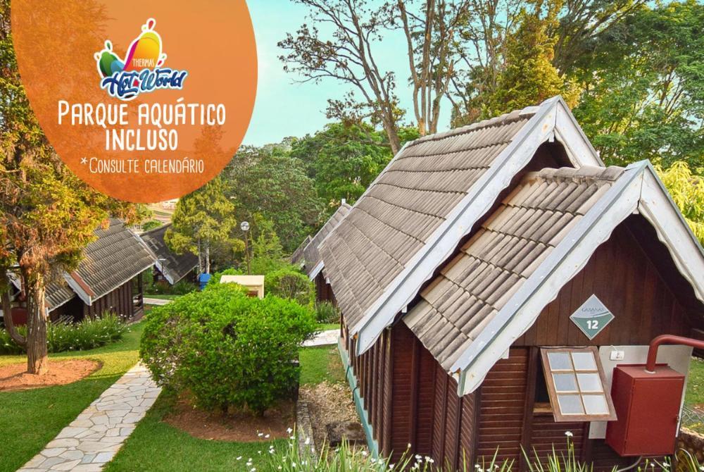 Cabana'S Hotel - Thermas Hot World Monte Sião Exterior foto
